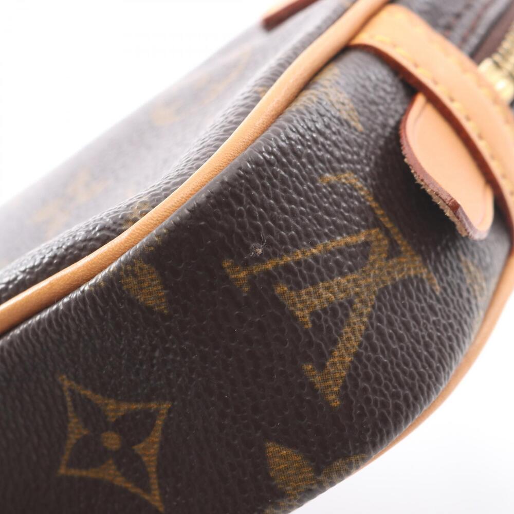Louis Vuitton Bag Leather Canvas Bandouliere Shoulder Marly Monogram Brown - Picture 9 of 9